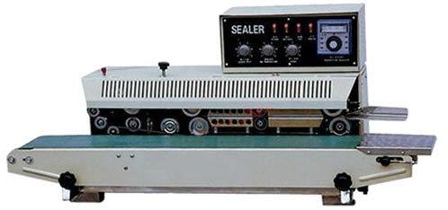 連續(xù)式薄膜印碼封口機(jī) 食品袋專用封口機(jī) 河南封口機(jī)廠